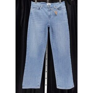 Paige Women's Hoxton Slim Crop Fitted Leg Denim Faded Style Jeans Size 31 X 26